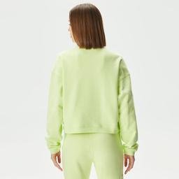 Les Benjamins Essential 301 Kadın Yeşil Sweatshirt