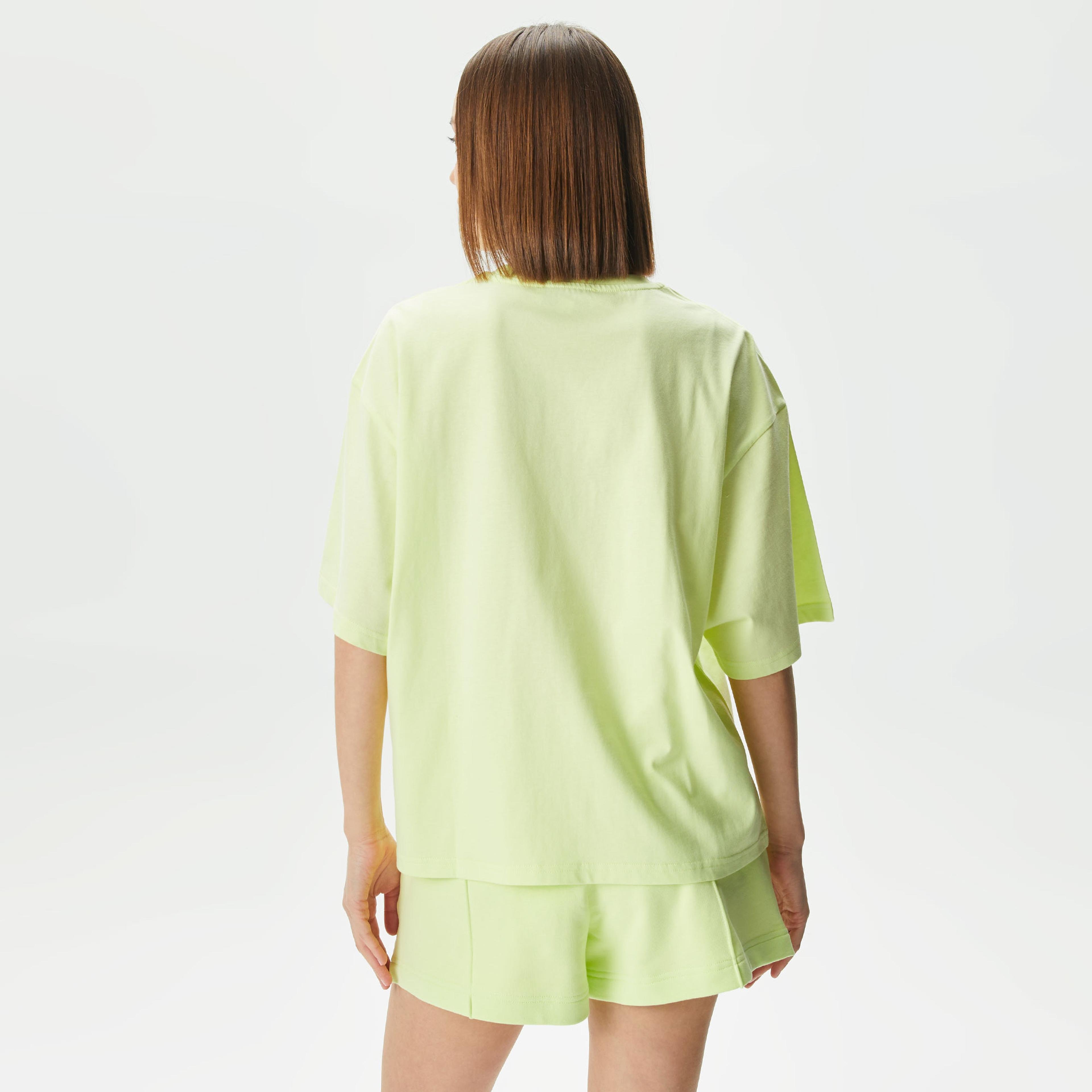 Les Benjamins Essential 301 Kadın Yeşil T-Shirt