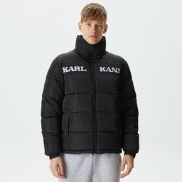 Karl Kani Retro Essential Puffer Jacket Erkek Siyah Ceket