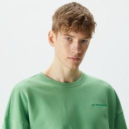 Les Benjamins Essential 305 Erkek Yeşil Sweatshirt