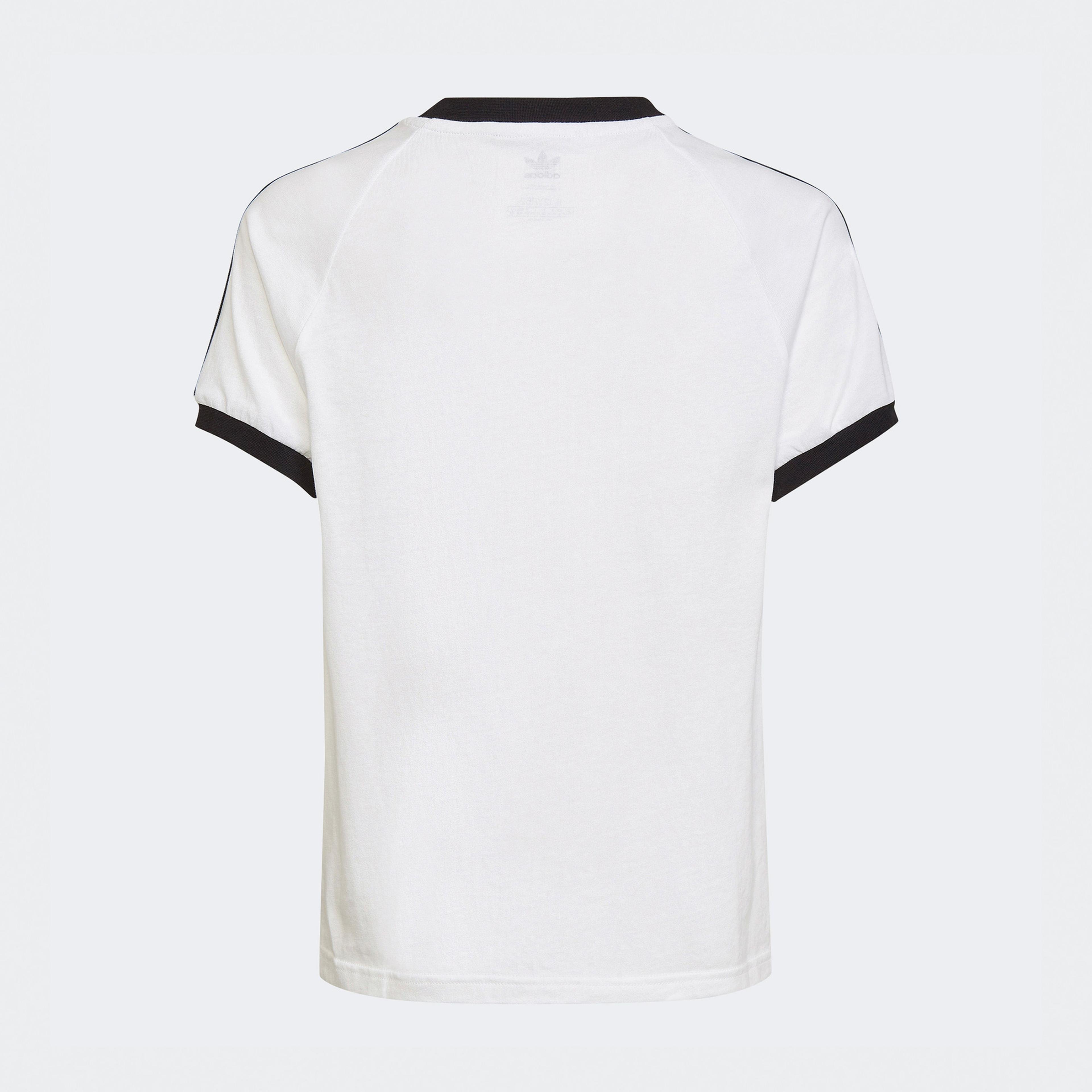 adidas 3-Stripes Çocuk Beyaz T-Shirt