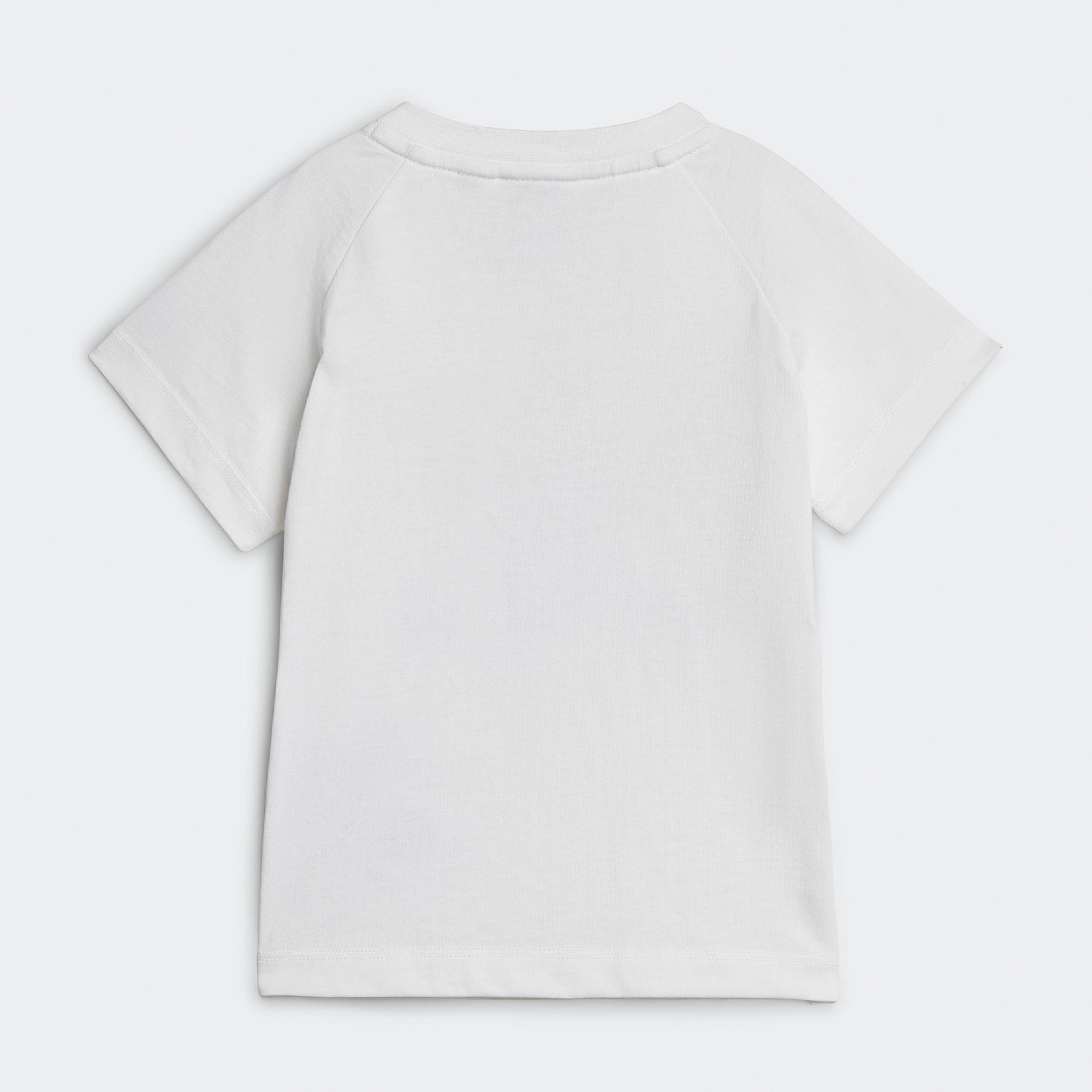 adidas Originals Set Bebek Beyaz T-Shirt Şort Takım