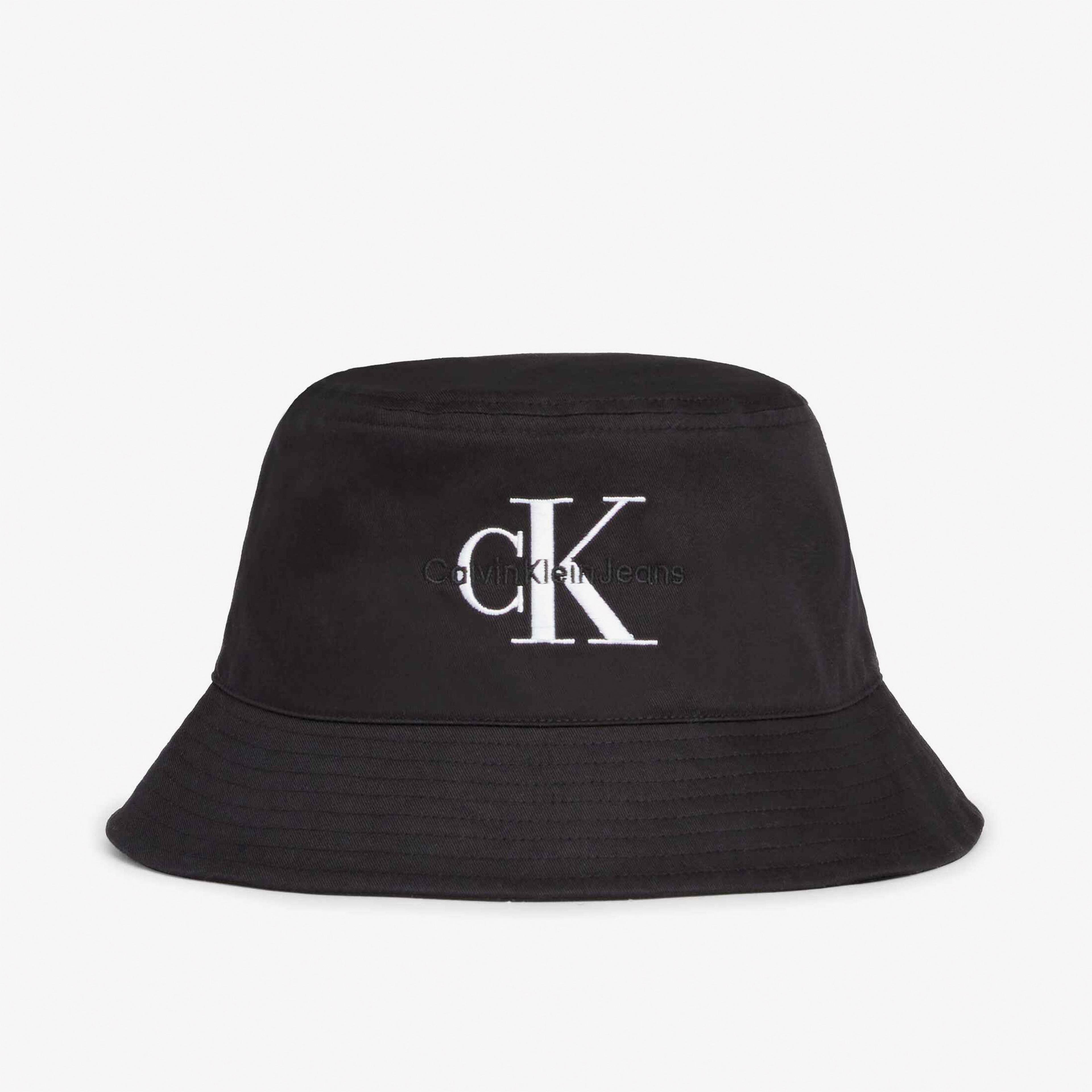 Calvin Klein Jeans Monogram Kadın Siyah Şapka