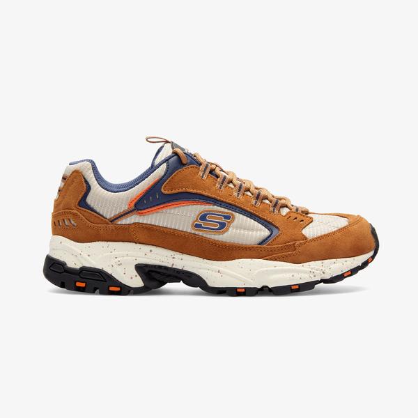 Skechers Stamina Erkek Bej Spor Ayakkabı