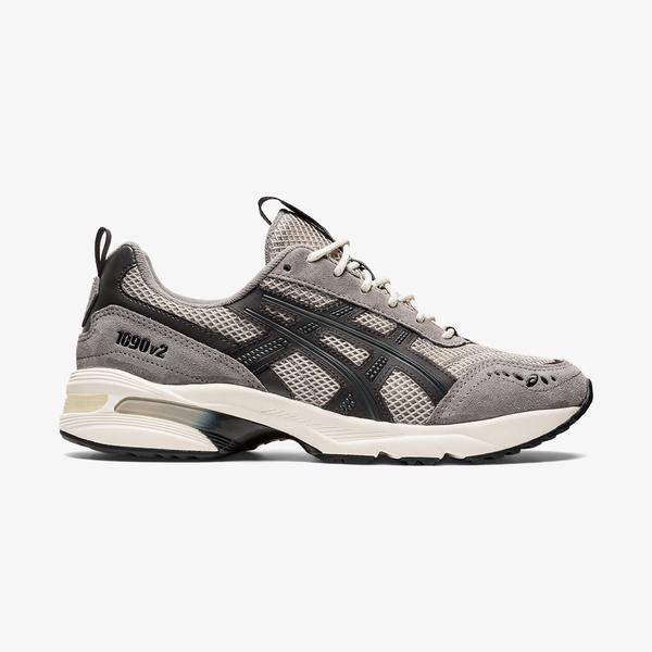 Asics Gel-1090V2 Unisex Gri/Sarı Spor Ayakkabı