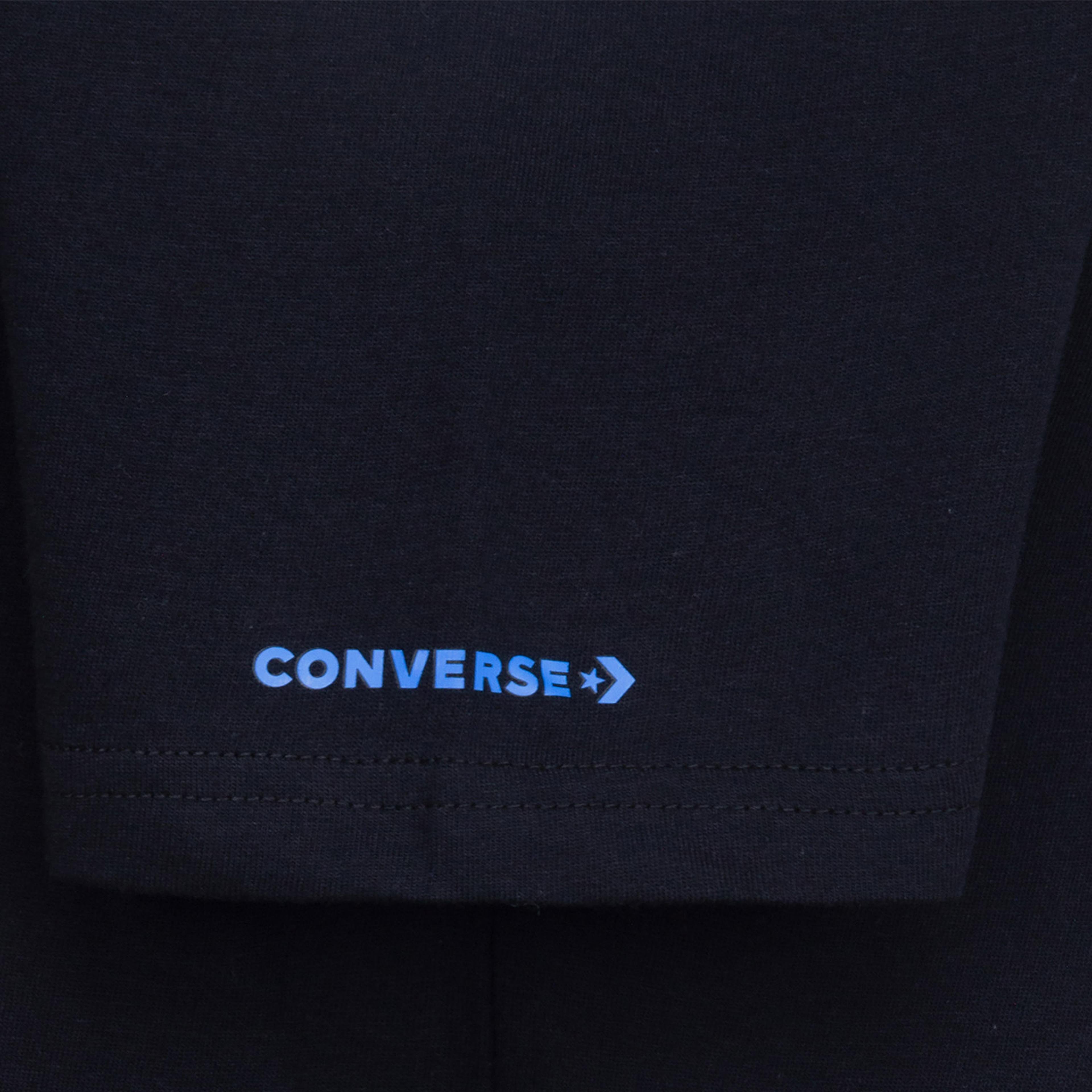 Converse Sustainable Core Graphic Çocuk Siyah T-Shirt