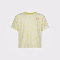 Converse Jacquard Dolman Çocuk Sarı T-Shirt