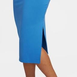 Nike Sportswear Chill Knit Sportswear Kadın Mavi Elbise