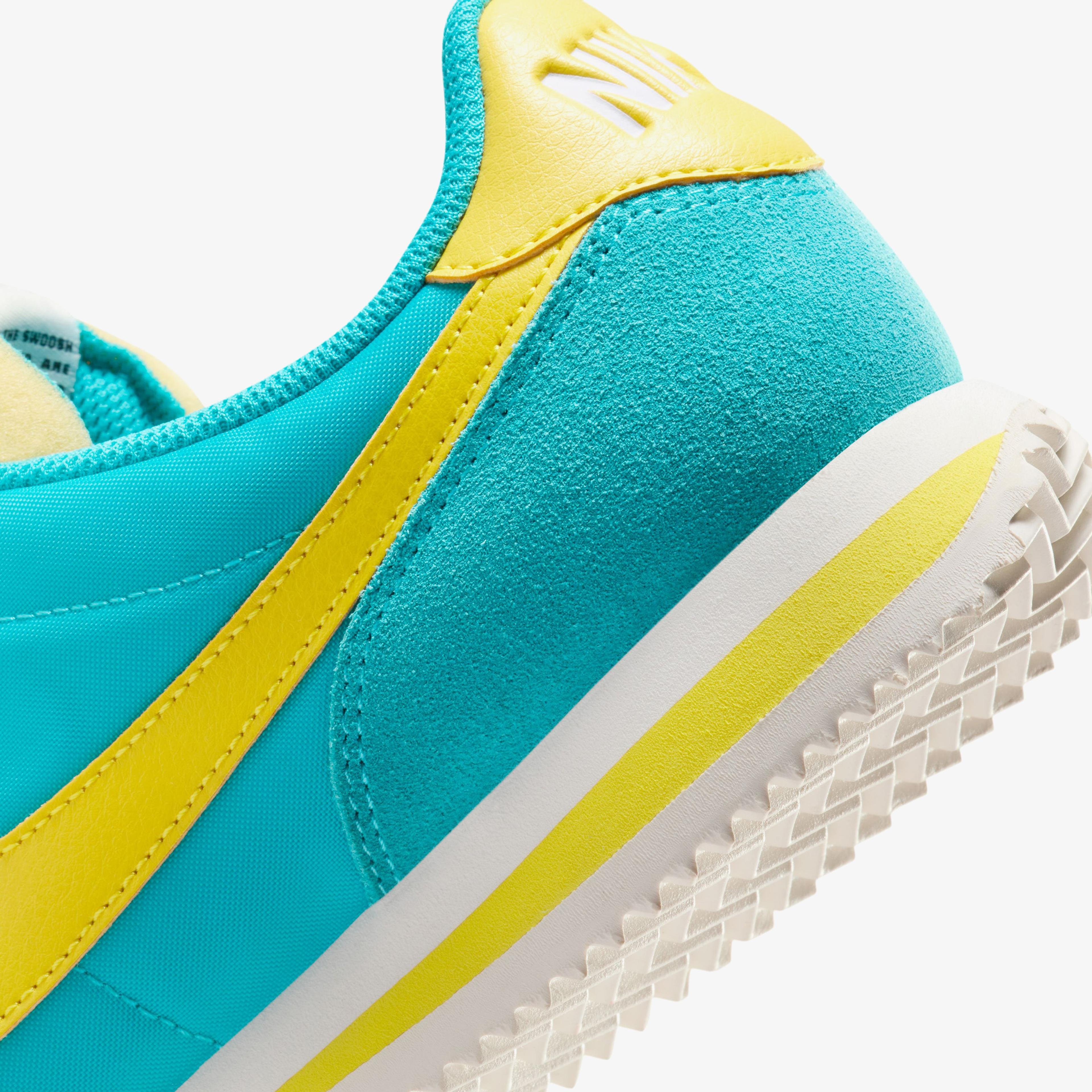Nike Cortez Kadın Yeşil/Sarı Spor Ayakkabı