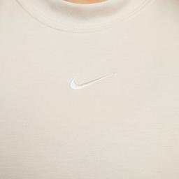 Nike Sportswear Chill Knit Kadın Krem Elbise