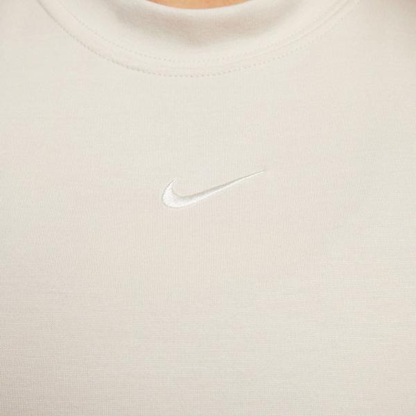 Nike Sportswear Chill Knit Kadın Krem Elbise_4