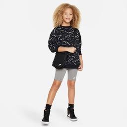 Nike Club Fleece Çocuk Siyah Sweatshirt