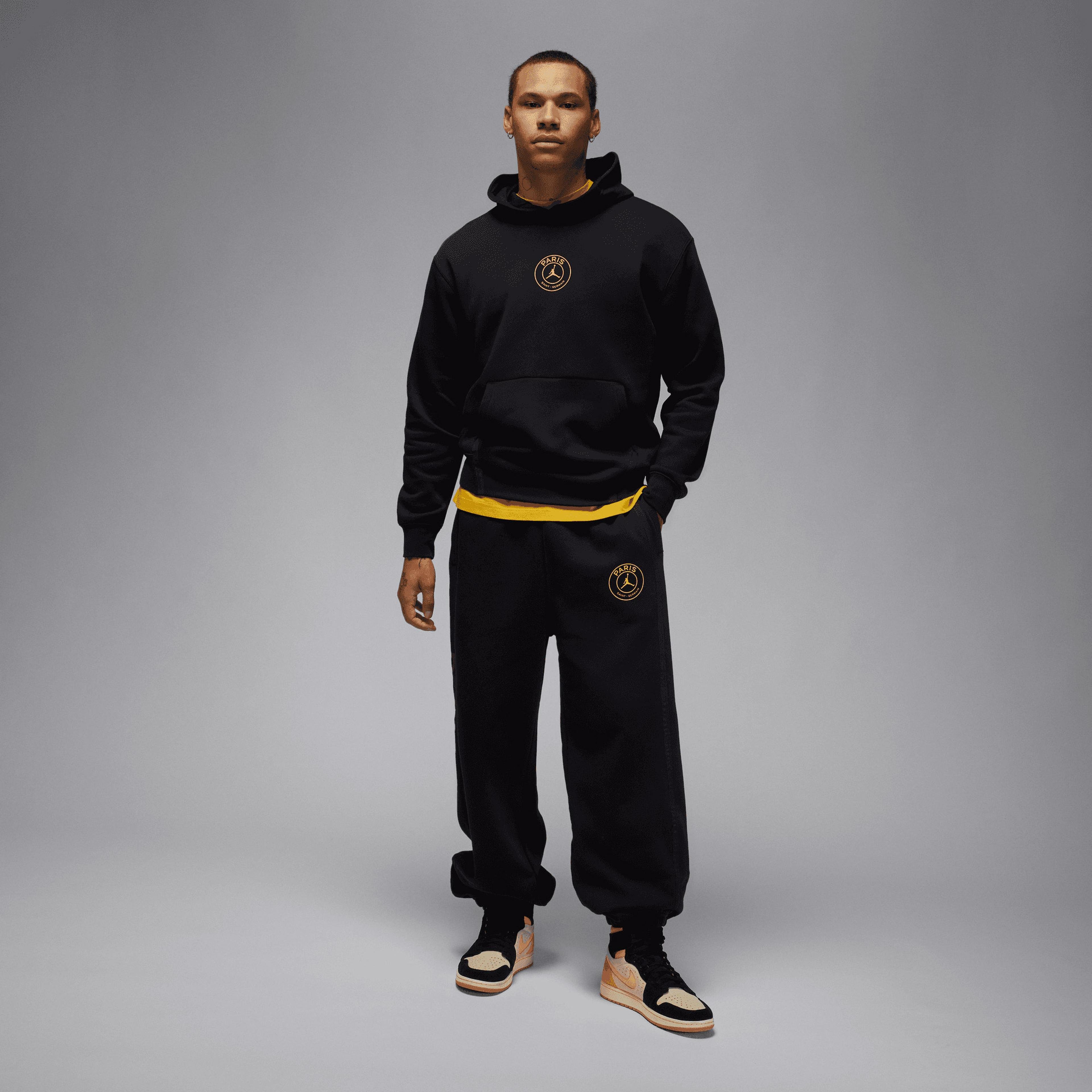 Nike Paris Saint-Germain Erkek Siyah/Haki Eşofman Altı