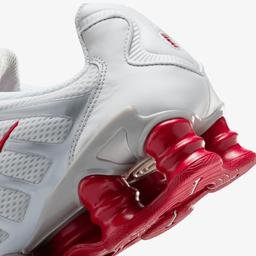 Nike Shox TL Sportswear Kadın Kırmızı/Beyaz Spor Ayakkabı