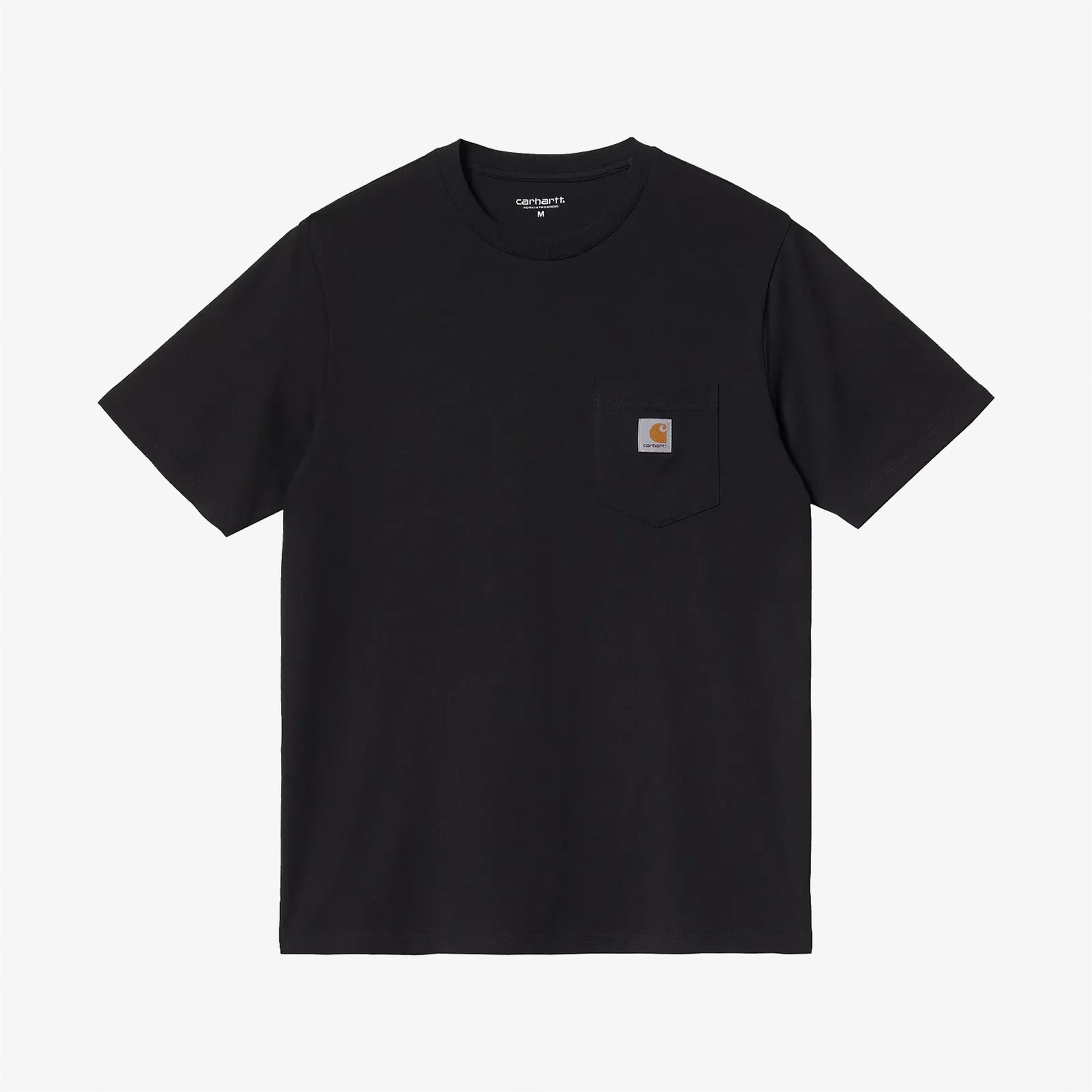 Carhartt WIP S/S Pocket Erkek Siyah T-Shirt