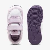 Puma Runner V3 Mesh Çocuk Beyaz/Mor Spor Ayakkabı