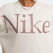 Nike Sportswear Phoenix Fleece Kadın Krem Sweatshirt