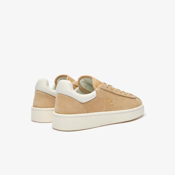Lacoste Baseshot Premium Kadın Bej Sneaker_2