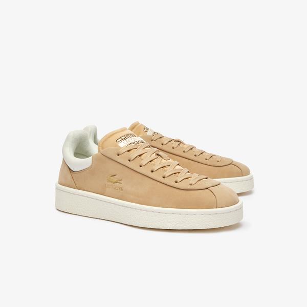 Lacoste Baseshot Premium Kadın Bej Sneaker_1