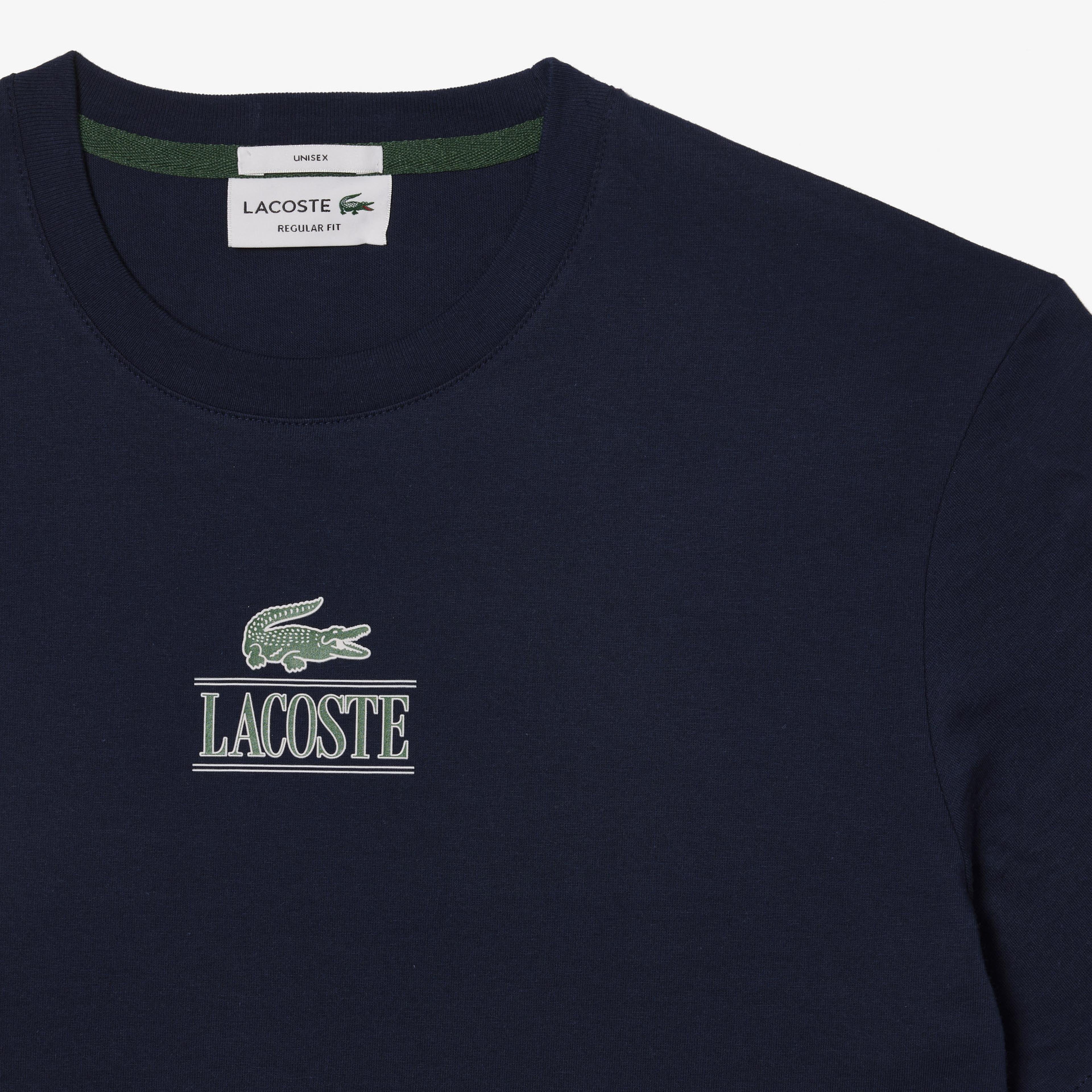 Lacoste Classic Unisex Regular Fit Lacivert T-Shirt