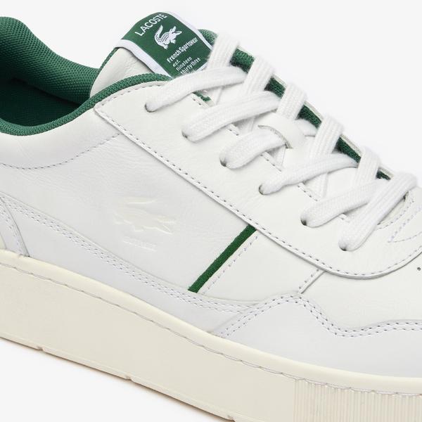 Lacoste SPORT Aceclip Premium Erkek Beyaz Sneaker_5