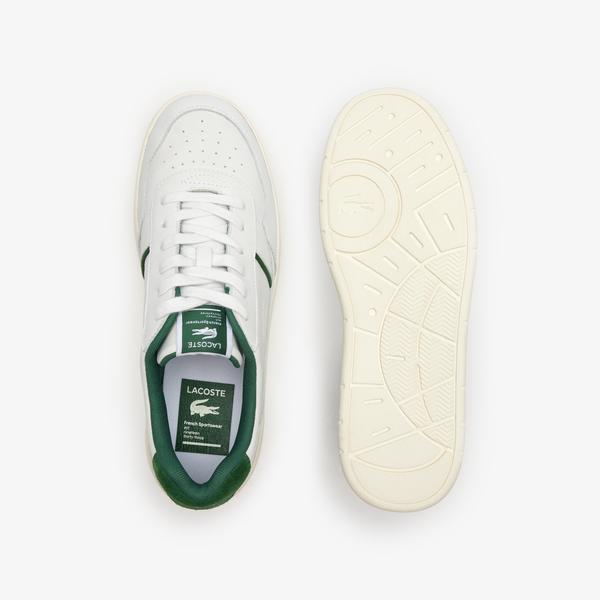 Lacoste SPORT Aceclip Premium Erkek Beyaz Sneaker_3