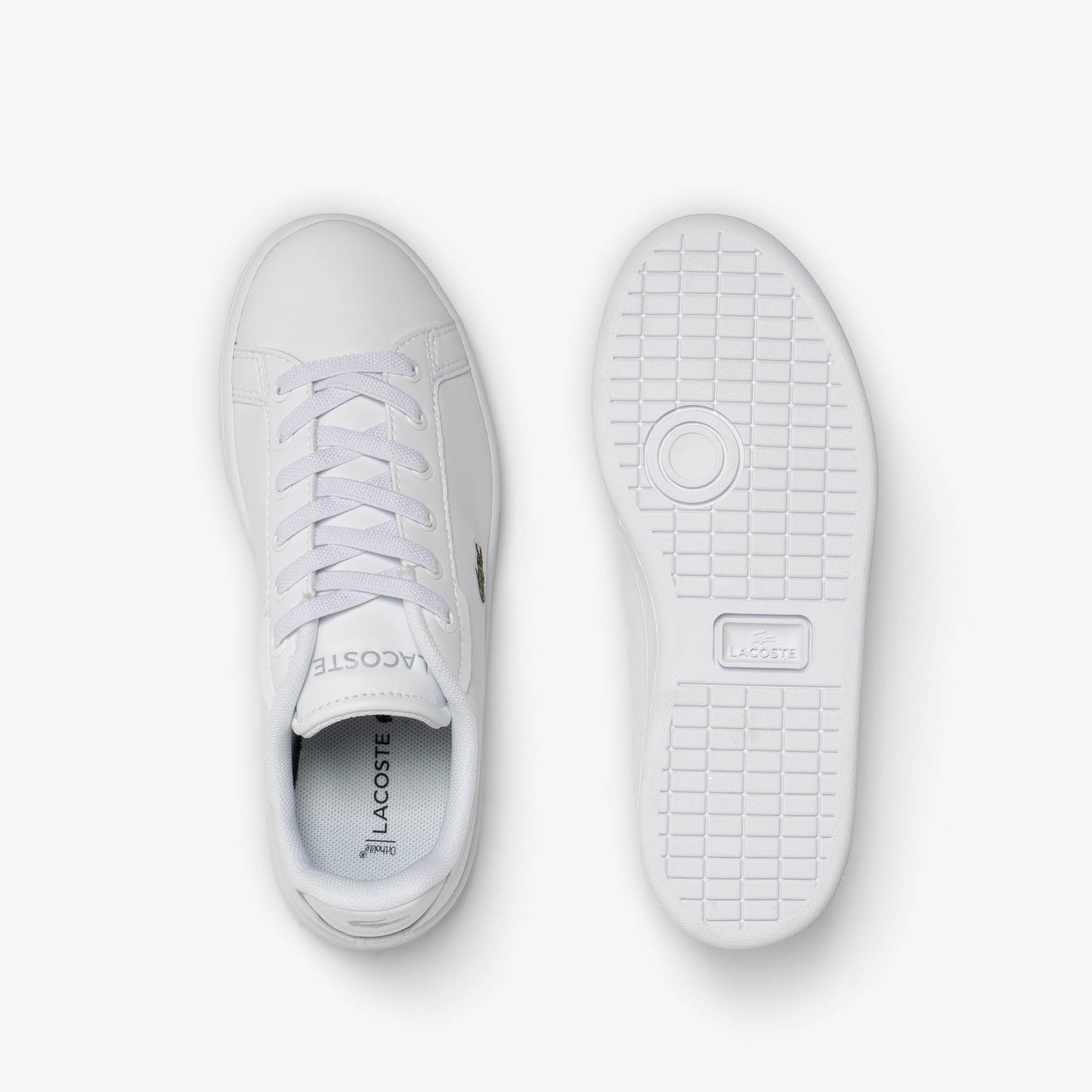 Lacoste Carnaby Pro Synthetic Fiber Bebek Beyaz Sneaker
