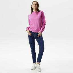Calvin Klein Jeans Cap Warm Weather Kadın Pembe Sweatshirt