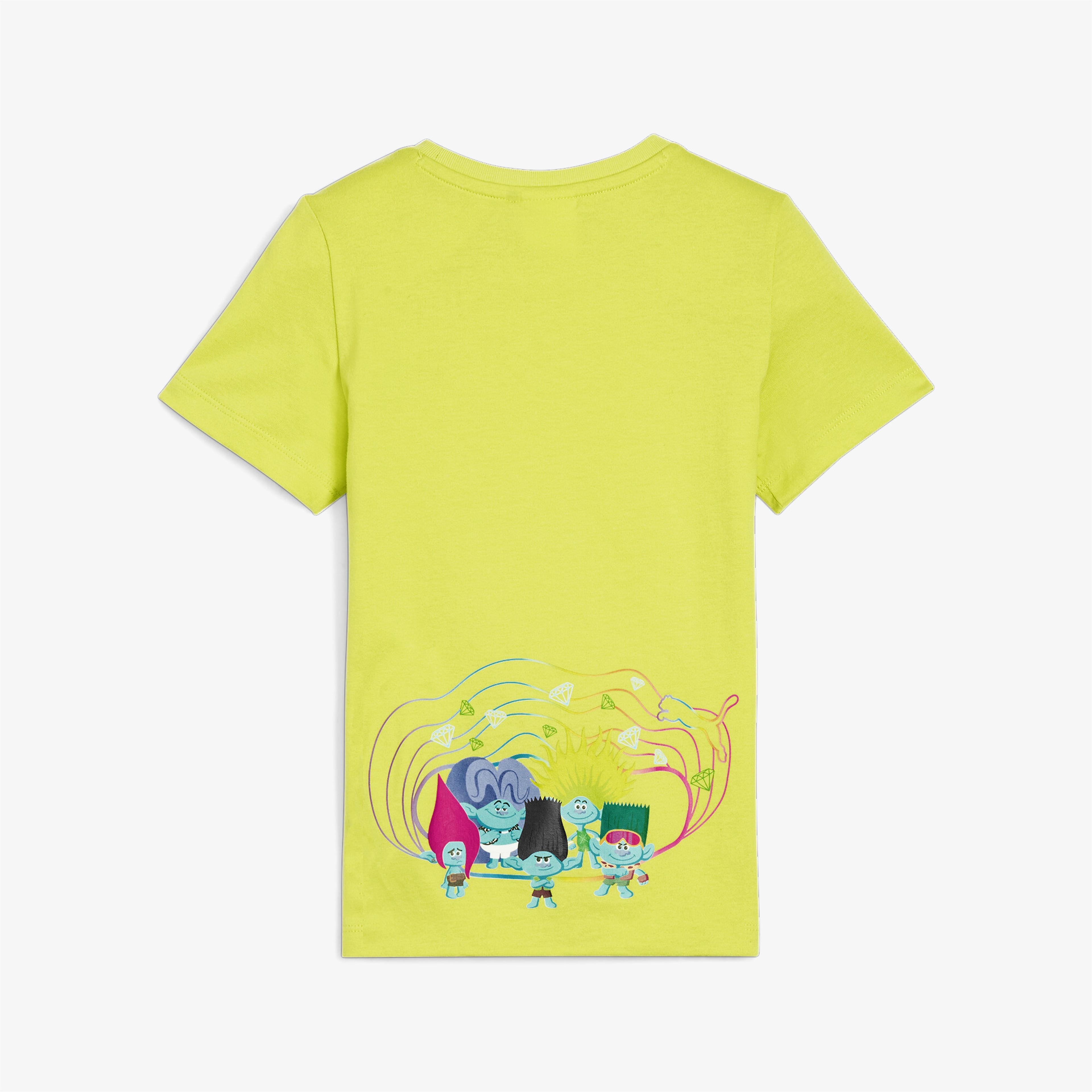 Puma X Trolls Çocuk Sarı T-Shirt