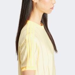adidas 3-Stripes Kadın Sarı T-Shirt