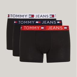 Tommy Jeans 3'lü Trunk Erkek Turuncu Boxer