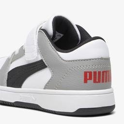 Puma Pm Rebound Layup Lo Sl Çocuk Beyaz Spor Ayakkabı