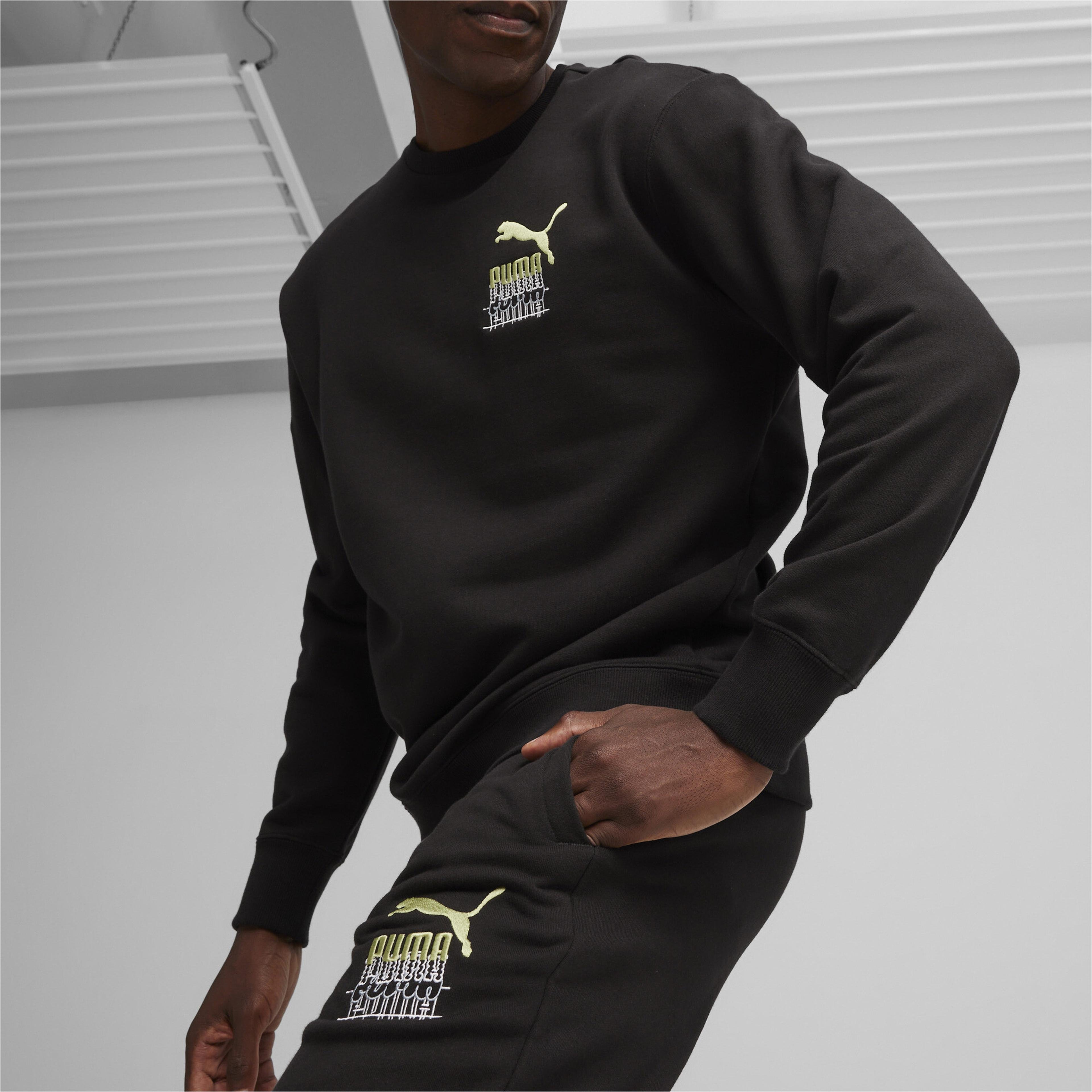 Puma Brand Love Erkek Siyah Eşofman Altı