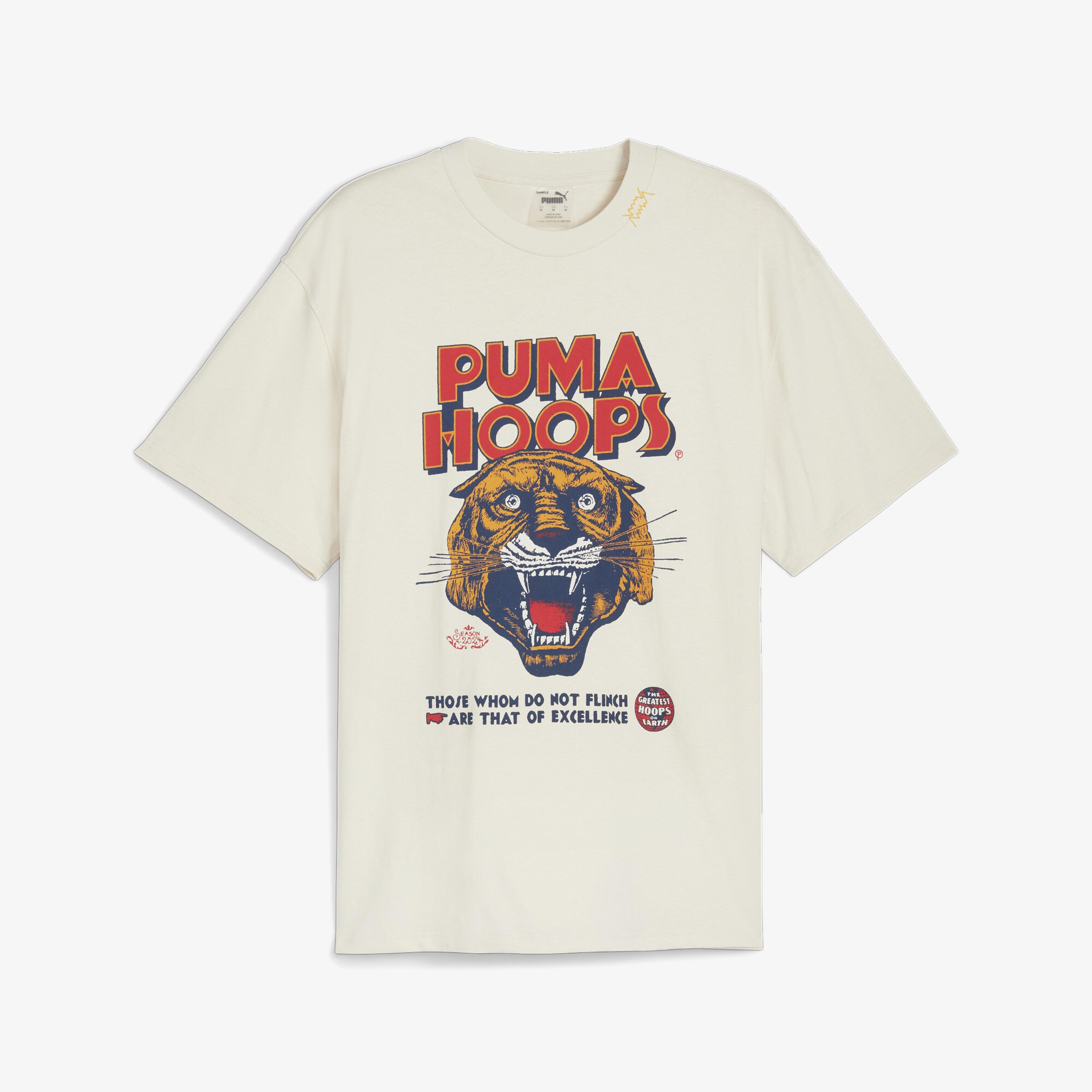 Puma Showtime 1 Erkek Krem T-Shirt