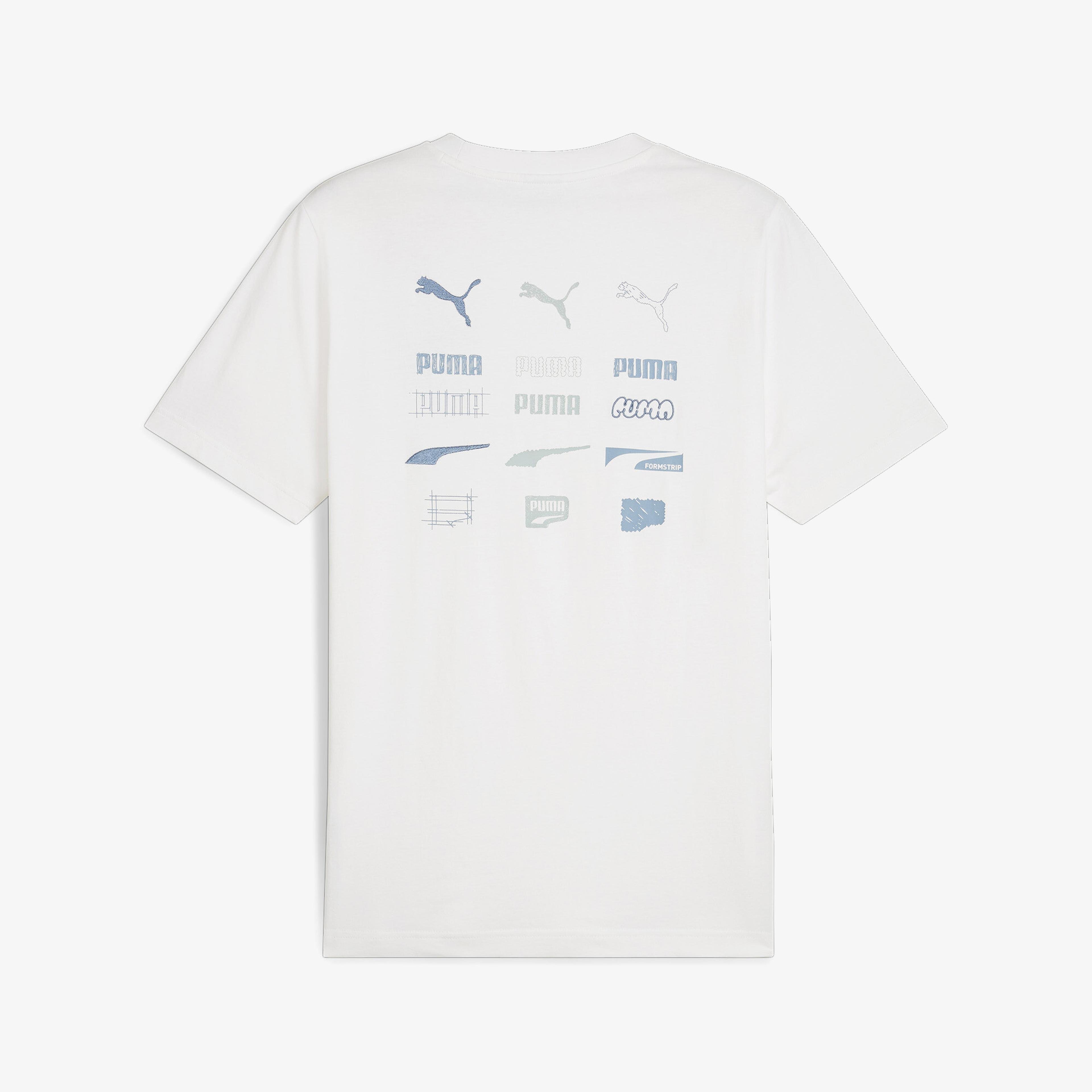 Puma Brand Love Graphic Erkek Beyaz T-Shirt