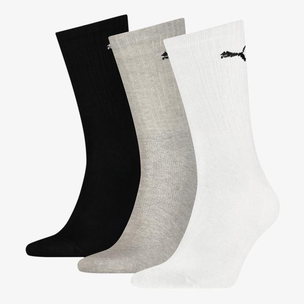 Puma Sport Crew Lightweight 3'lü Unisex Beyaz Çorap