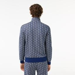 Lacoste Regular Fit Erkek Monogram Lacivert Sweatshirt
