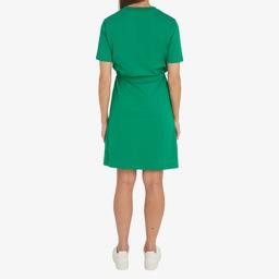 Tommy Hilfiger 1985 Reg Mini Kadın Yeşil Elbise