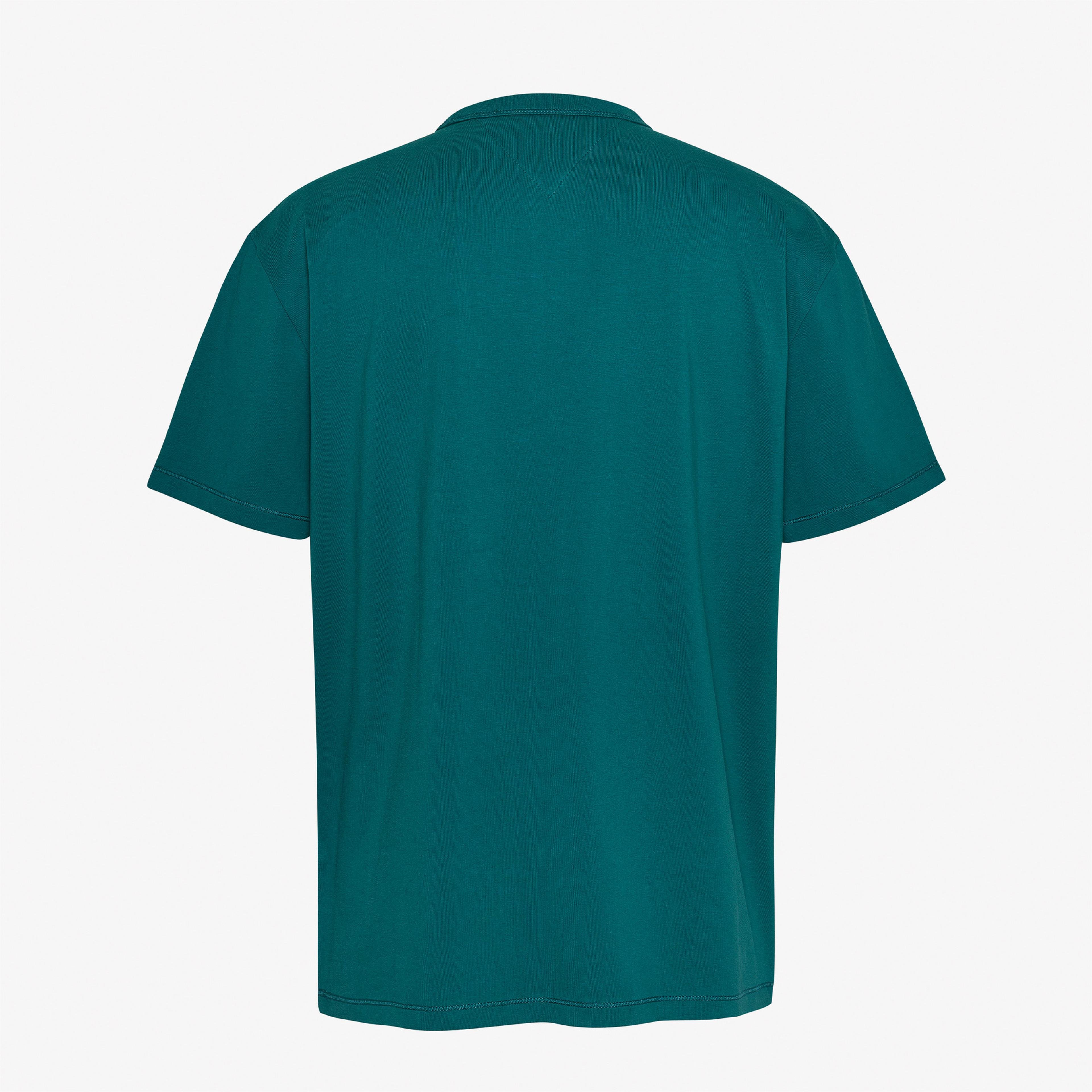Tommy Jeans Reg Varsity Erkek Mavi T-Shirt