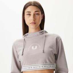 UNITED4 Classic Kadın Gri Sweatshirt