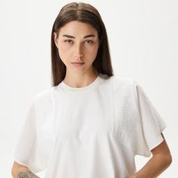 Lacoste Loose Fit Kadın Beyaz T-Shirt