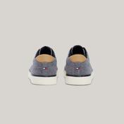 Tommy Hilfiger Vulcing Low Chambray Erkek Lacivert Sneaker