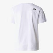 The North Face S/S Easy Erkek Beyaz T-Shirt