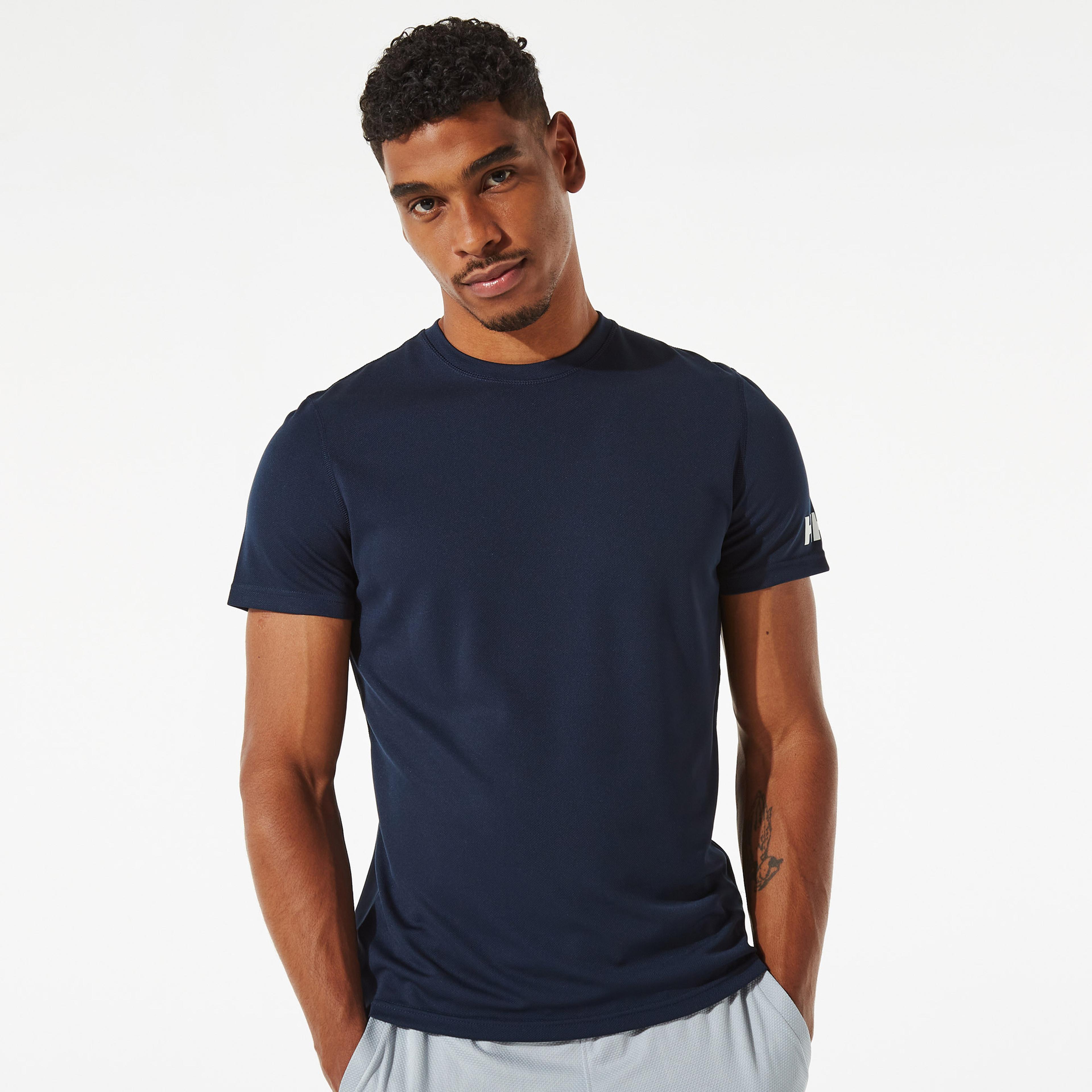 Helly Hansen Tech Erkek Lacivert T-Shirt