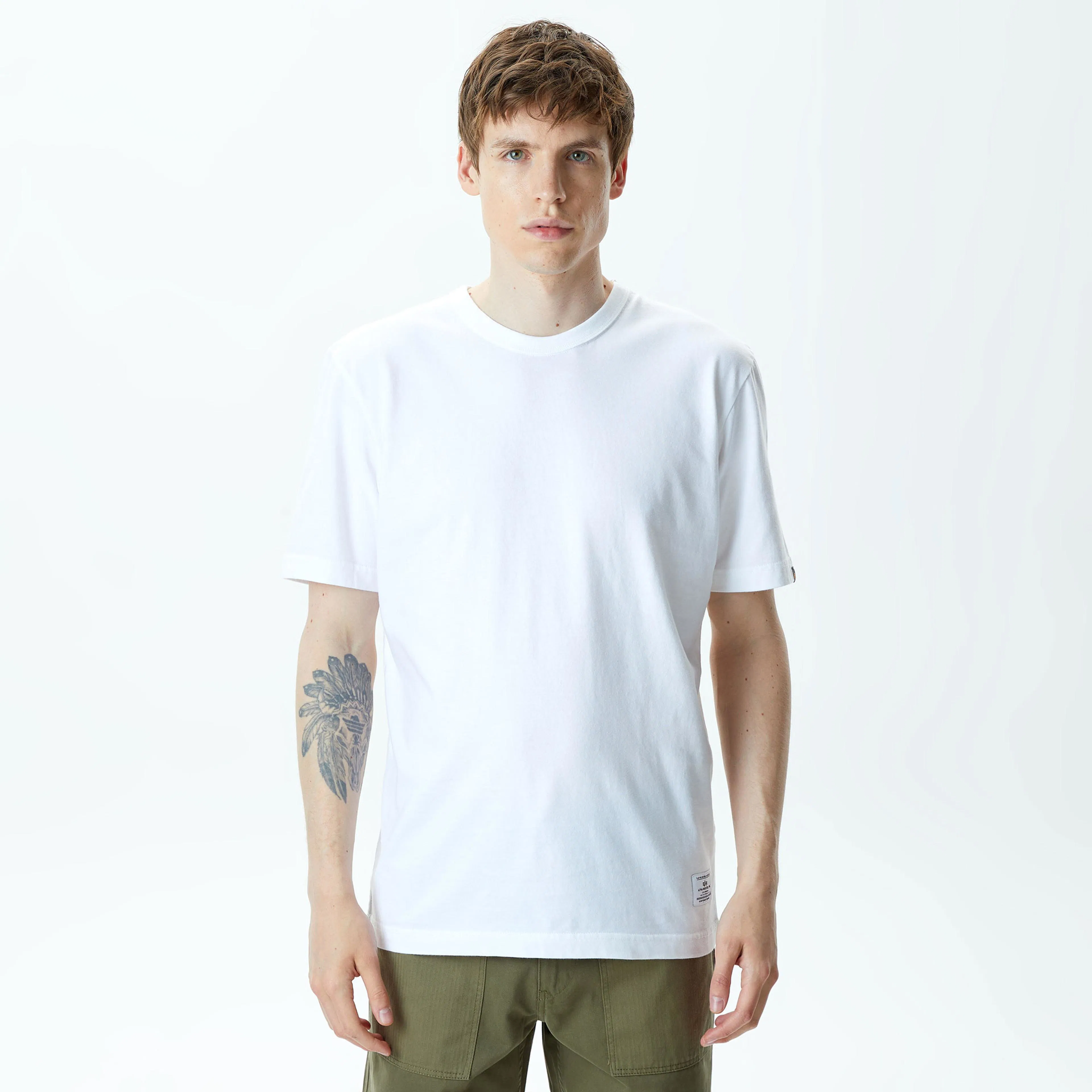 Alpha Industries Ma-1 Unisex Beyaz T-shirt