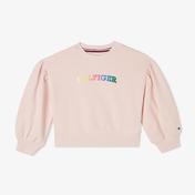 Tommy Hilfiger Monotype Çocuk Pembe Sweatshirt