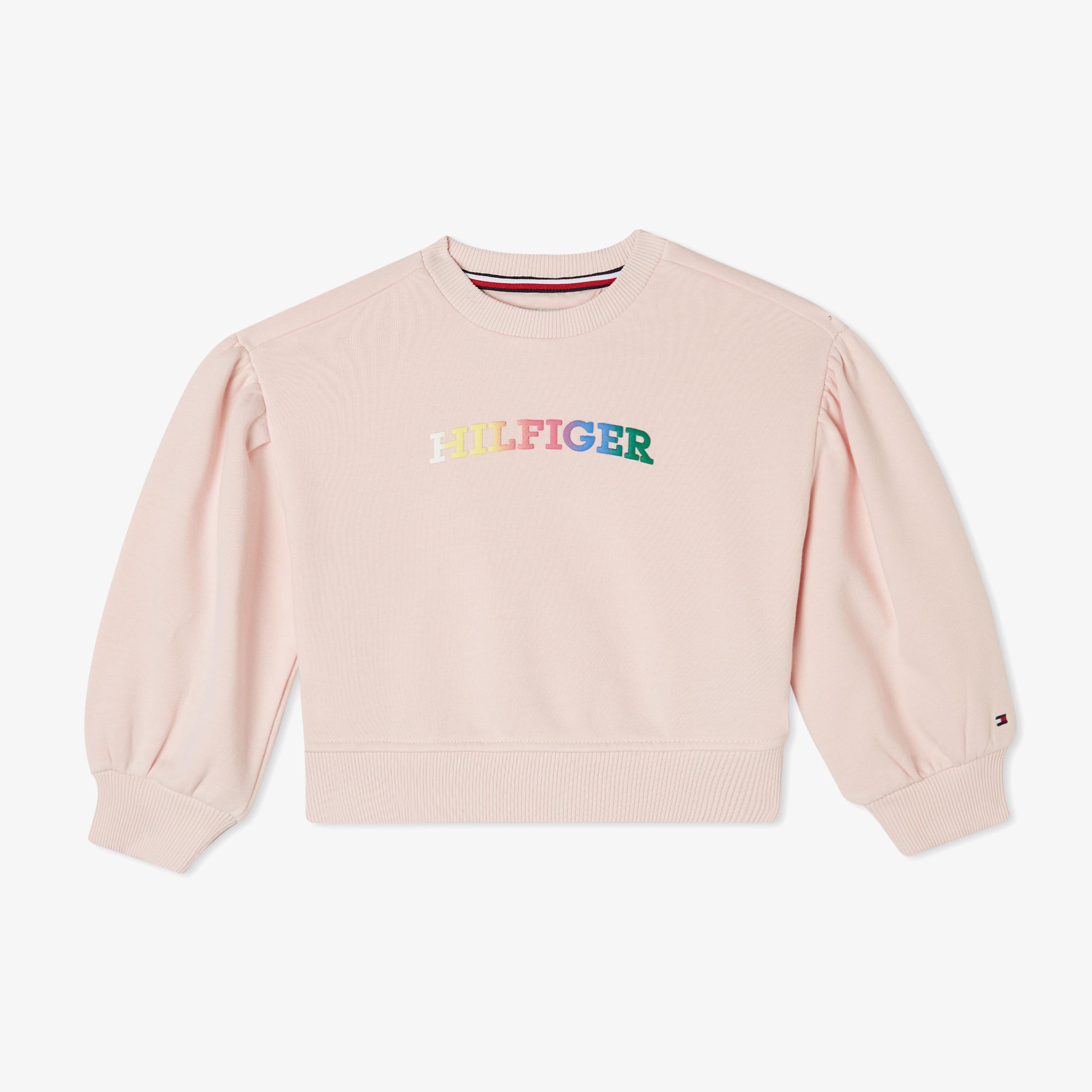 Tommy Hilfiger Monotype Çocuk Pembe Sweatshirt