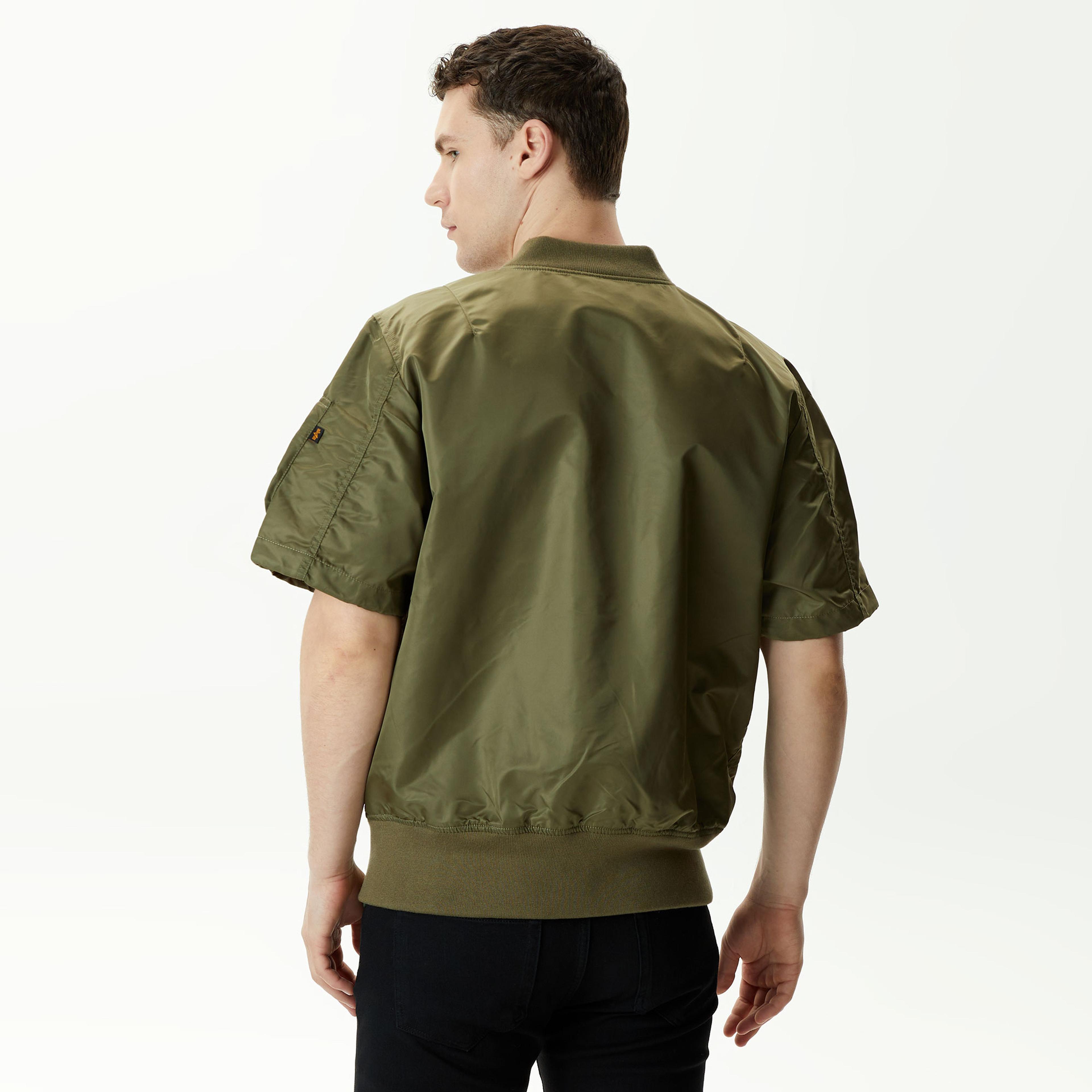 Alpha Industries L-2B Kısa Kollu Flight Unisex Yeşil Ceket