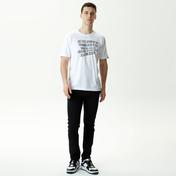 Alpha Industries Warped Label Unisex Beyaz T-shirt