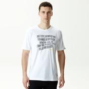 Alpha Industries Warped Label Unisex Beyaz T-shirt